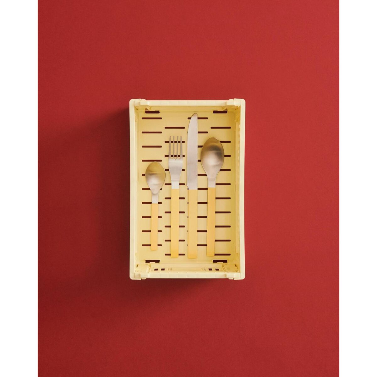 Colour Crate Opbergdoos Klein Dusty Yellow