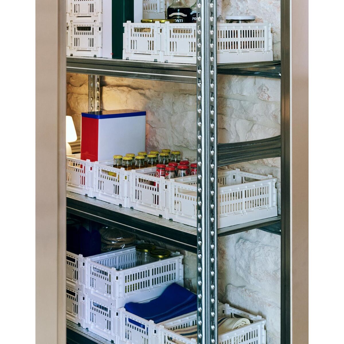 Colour Crate Aufbewahrungsbox Klein Hellblau