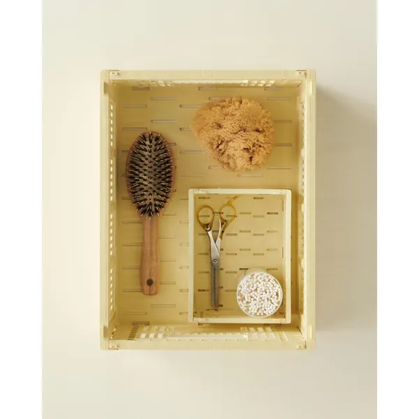 Colour Crate Storage Box Medium Powder