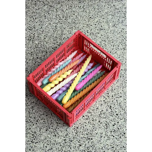 Colour Crate Storage Box Medium Powder