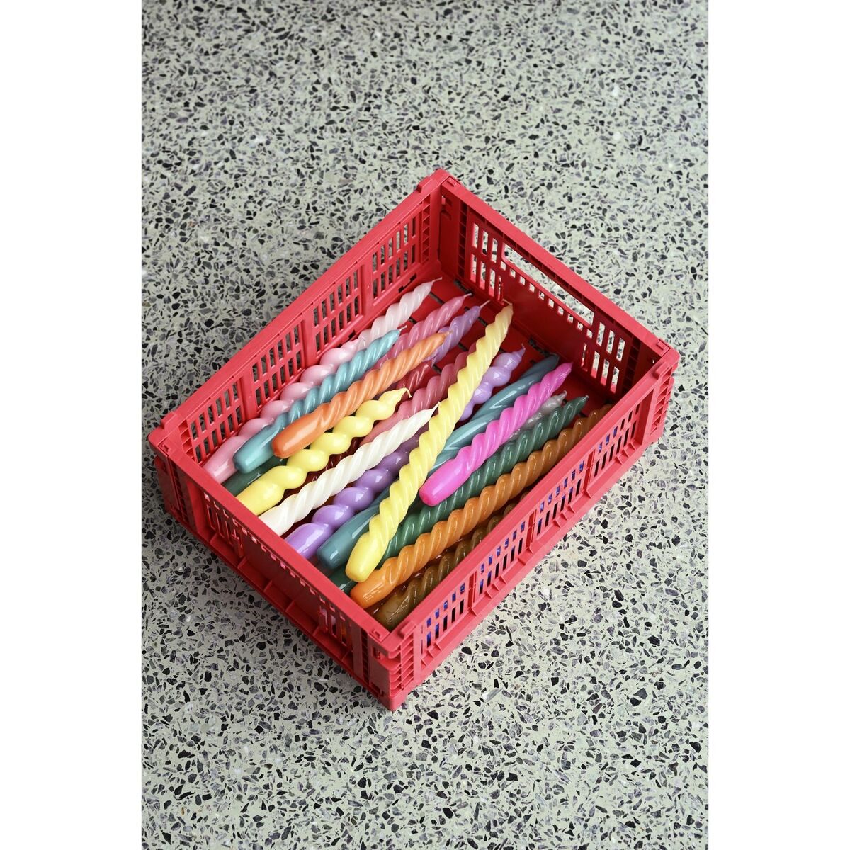 Colour Crate Storage Box Medium Powder
