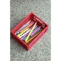 Colour Crate Storage Box Medium Powder