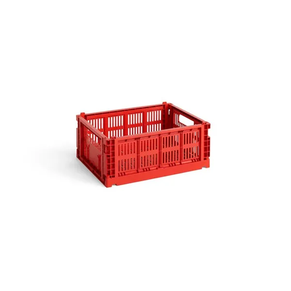 Colour Crate Storage Box Medium Red