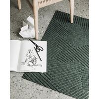 Stro Deurmat 85x130 Groen