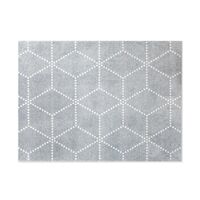 Hagl Doormat 85x115 Silver