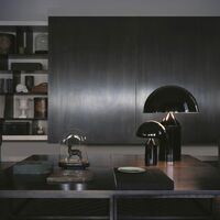 Atollo 233 Table Lamp 50 cm Black