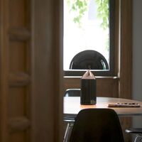 Atollo 233 Table Lamp 50 cm Black