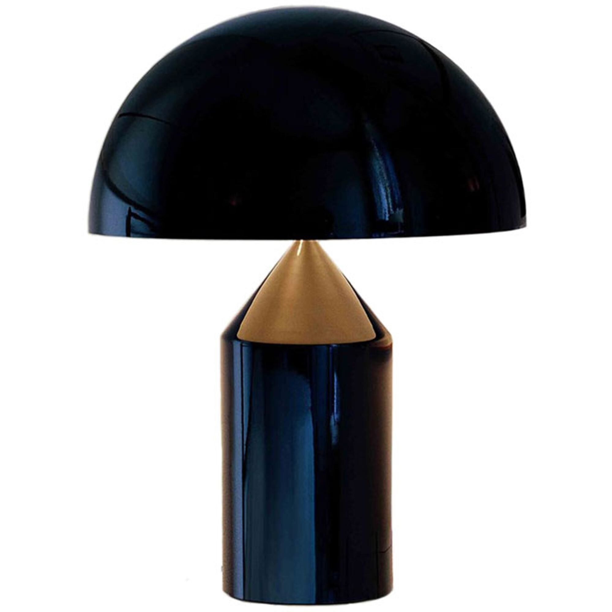 Atollo 239 Lampe à Poser 38 cm Noire