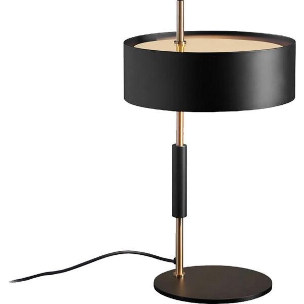 1953 Bordlampe Svart/ Sateng