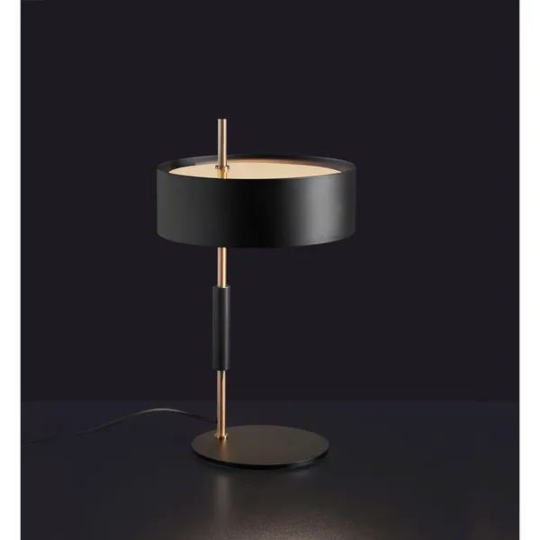 1953 Bordlampe Sort/Satin Guld
