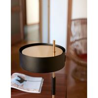 1953 Bordlampe Sort/Satin Guld