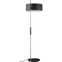 1953 Floor Lamp Black/ Satin Gold