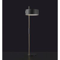 1953 Floor Lamp Black/ Satin Gold