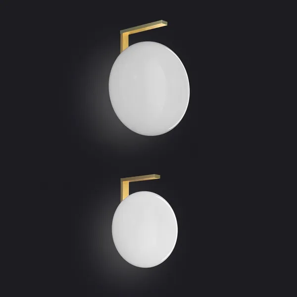 Alba 194 Væglampe Messing