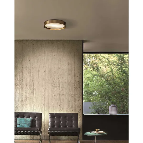 Berlin 720 Væg/Loftlampe Messing