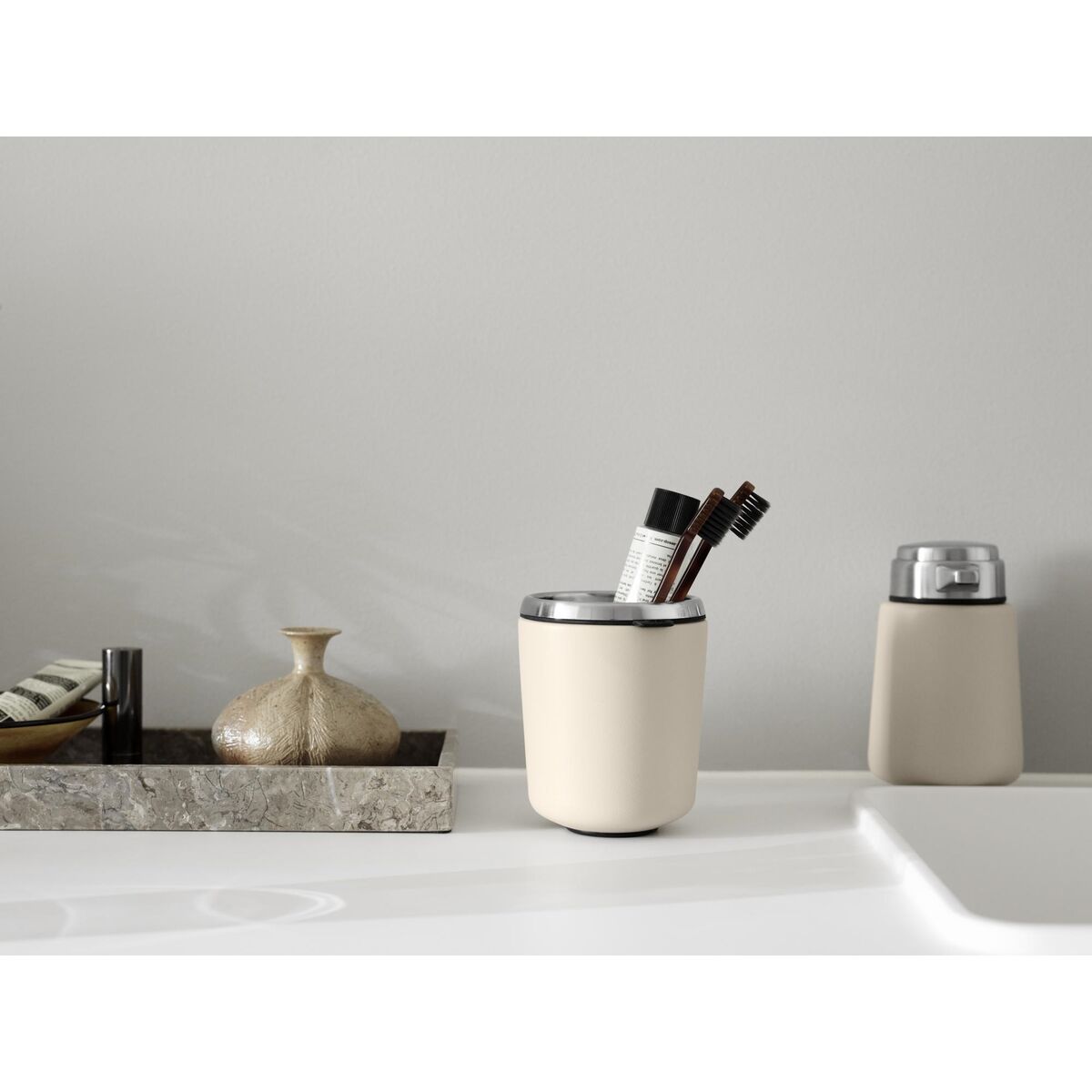 7 Tandbørstekrus Beige