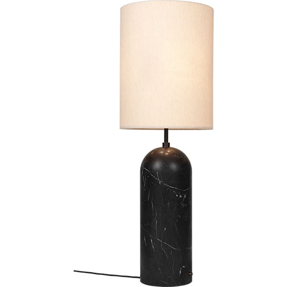 Gravity Tall Floor Lamp XL Black/Canvas