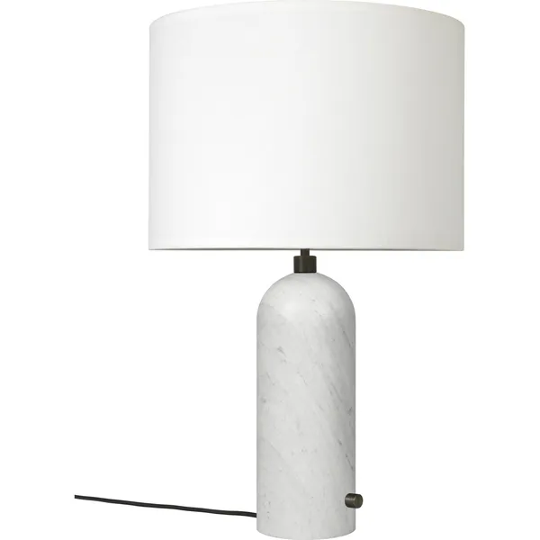 Gravity Table Lamp Large White/ White