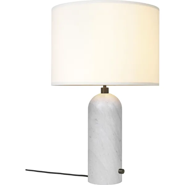 Gravity Table Lamp Large White/ White