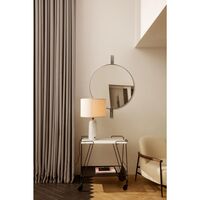 Gravity Table Lamp Large White/ White