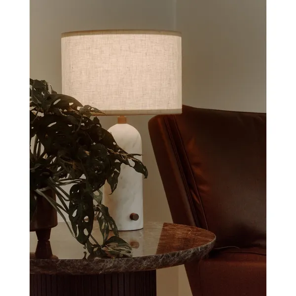 Gravity Table Lamp Large White/ White