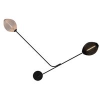 Satellite Vegglampe Hardwired Sort/ Hvit