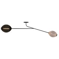 Satellite Vegglampe Hardwired Sort/ Hvit
