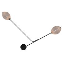 Matt Vegglampe Hardwired Krem Hvit