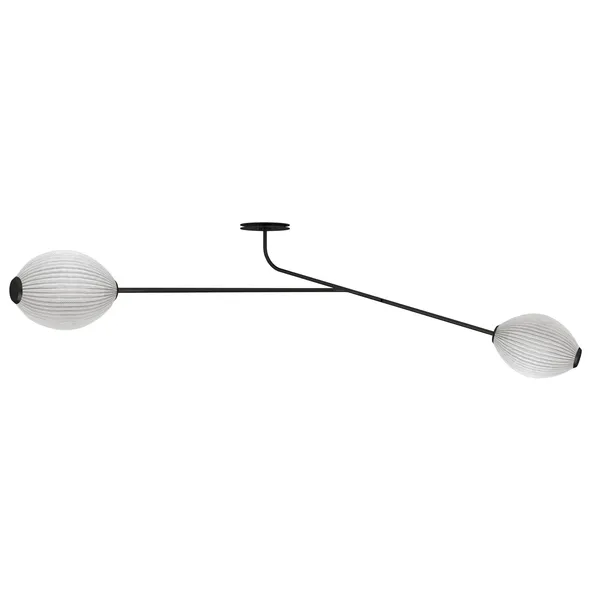 Matt Vegglampe Hardwired Krem Hvit