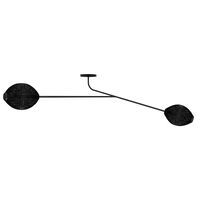 Satellite Væglampe Hardwired Sort Semi Matt