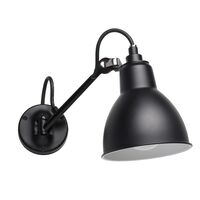 N104 Vegglampe Sort/ Sort