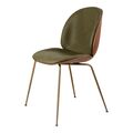 Legs in antique Brass / upholstery in army leather