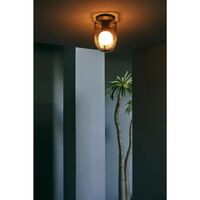 Seine Plafondlamp Burnished Messing/ Gerookt
