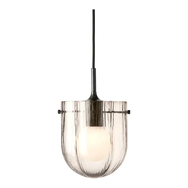 Seine Pendant Burnished Brass/ Smoked