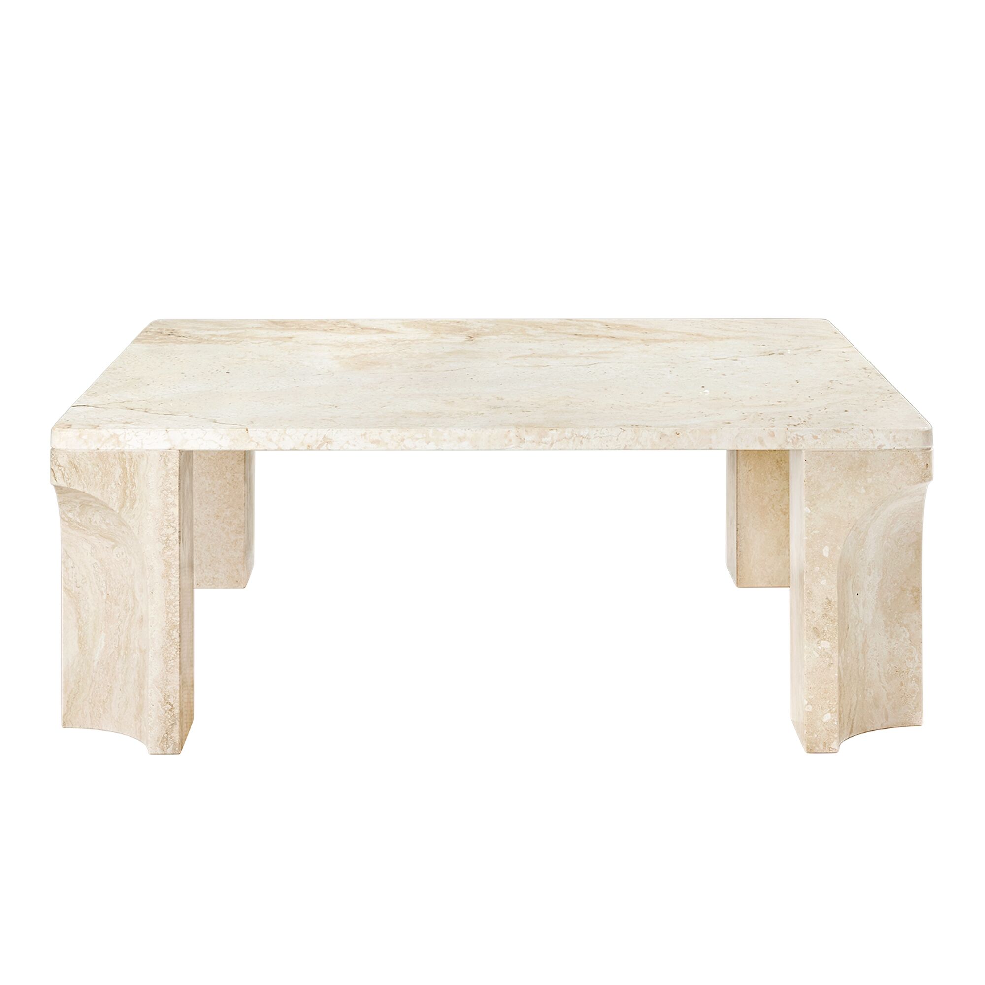 Doric Sofabord Firkantet 80 x 80 cm Neutral Hvid