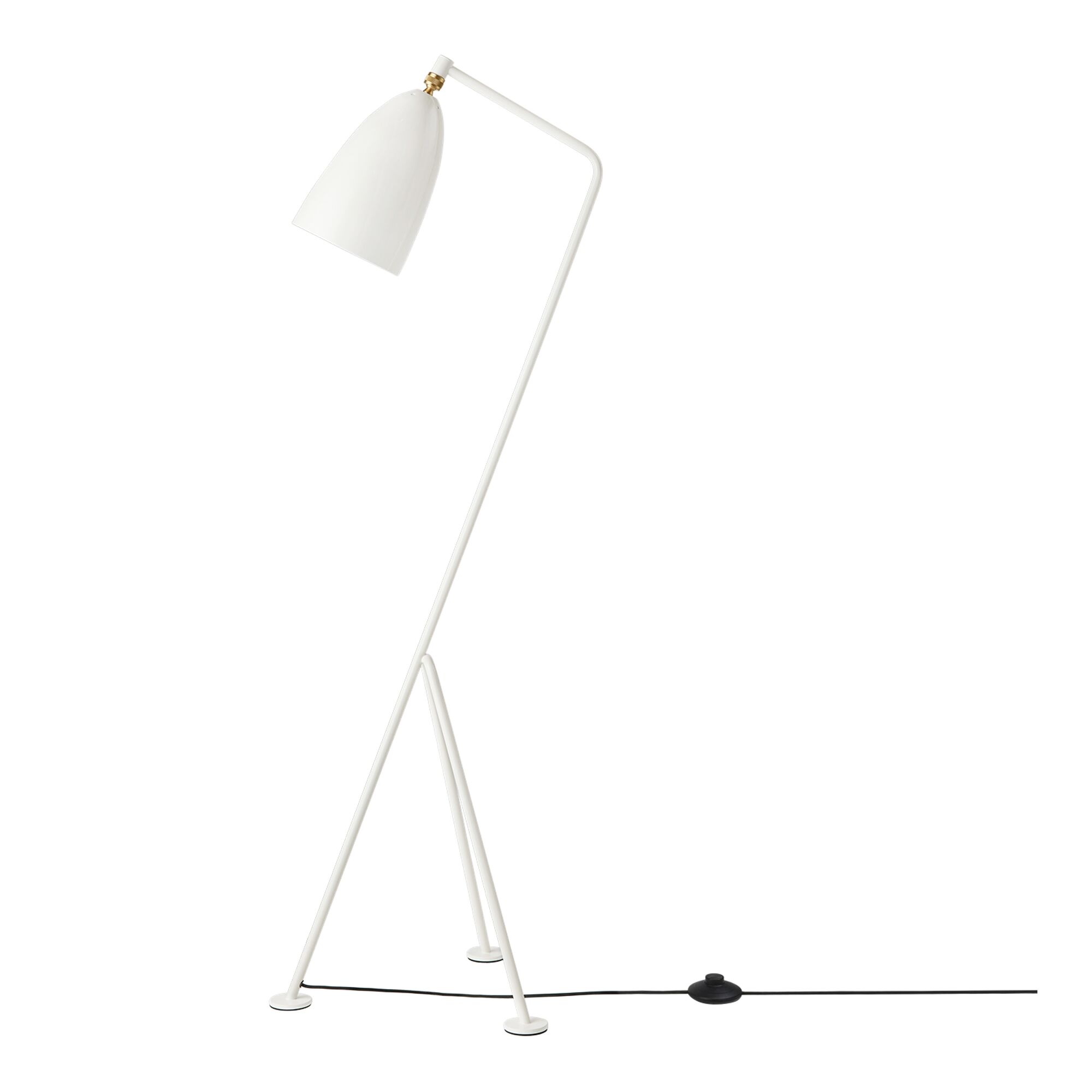 Grossman Collection Gr&auml;shoppa Golvlampa Blank Alabaster Vit