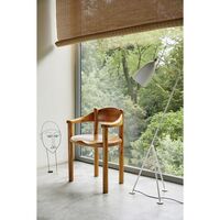 Grossman Collection Gräshoppa Floor Lamp Glossy Alabaster White