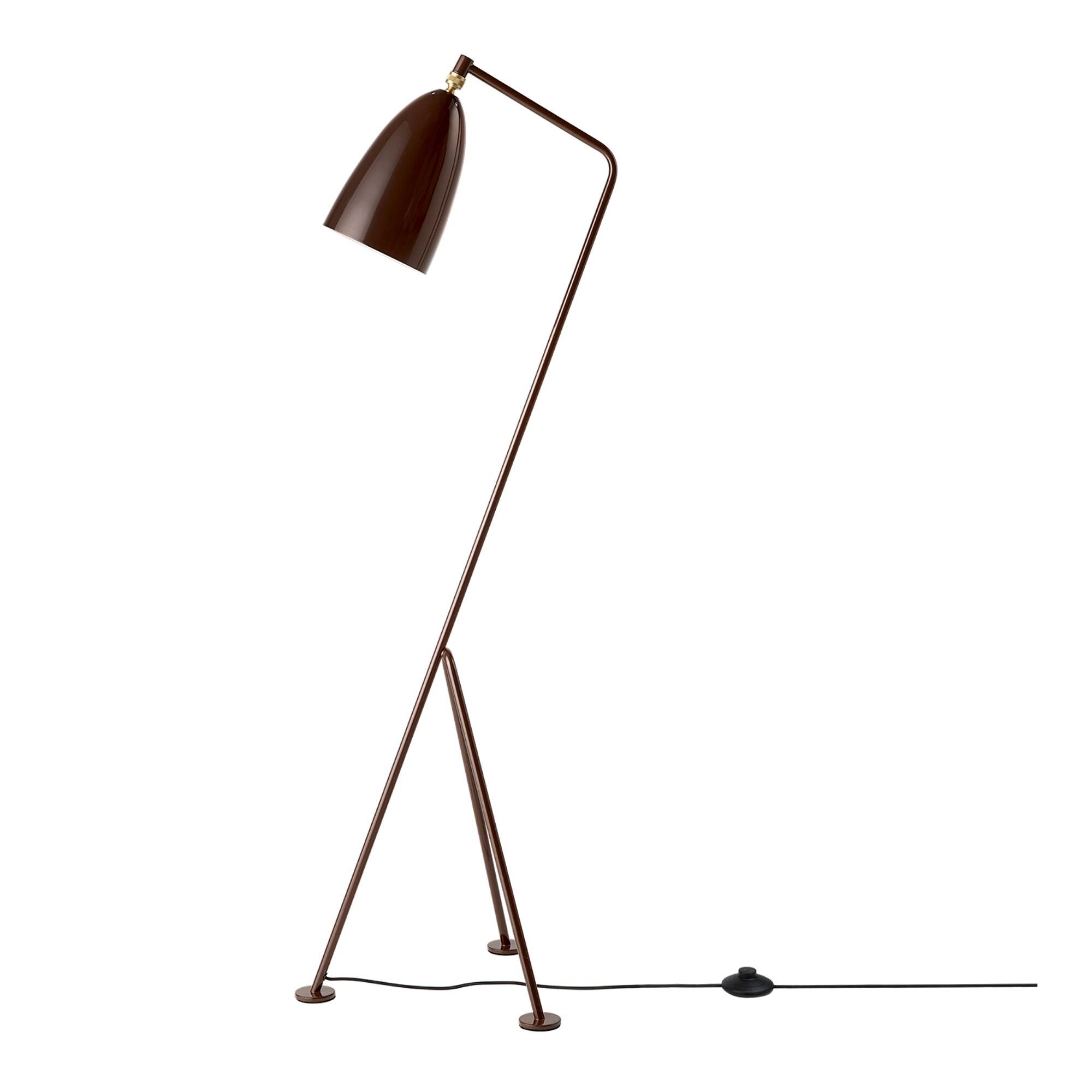 Grossman Collection Gr&auml;shoppa Golvlampa Blank Brun