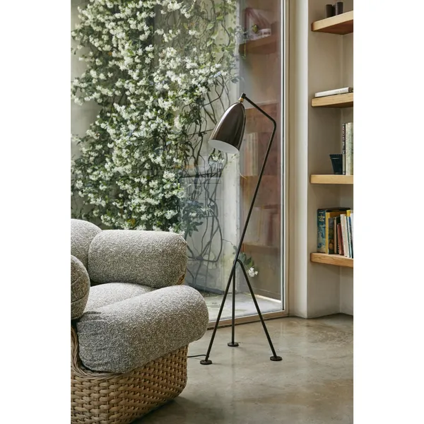 Grossman Collection Gräshoppa Gulvlampe Glossy Brun