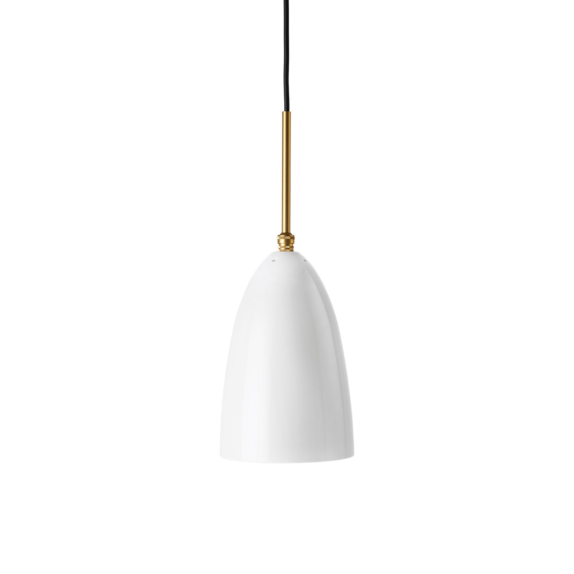Grossman Collection Gräshoppa Taklampe Messing/glossy Alabasterhvit