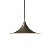 Semi Pendant Small Blank Dark Cocoa