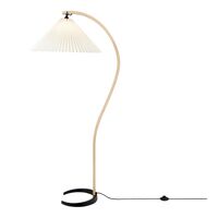 Timberline Vloerlamp Eiken en Berk/ Wit