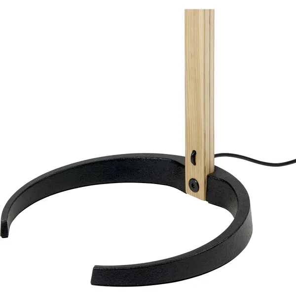 Timberline Floor Lamp Oak and Birch/ White