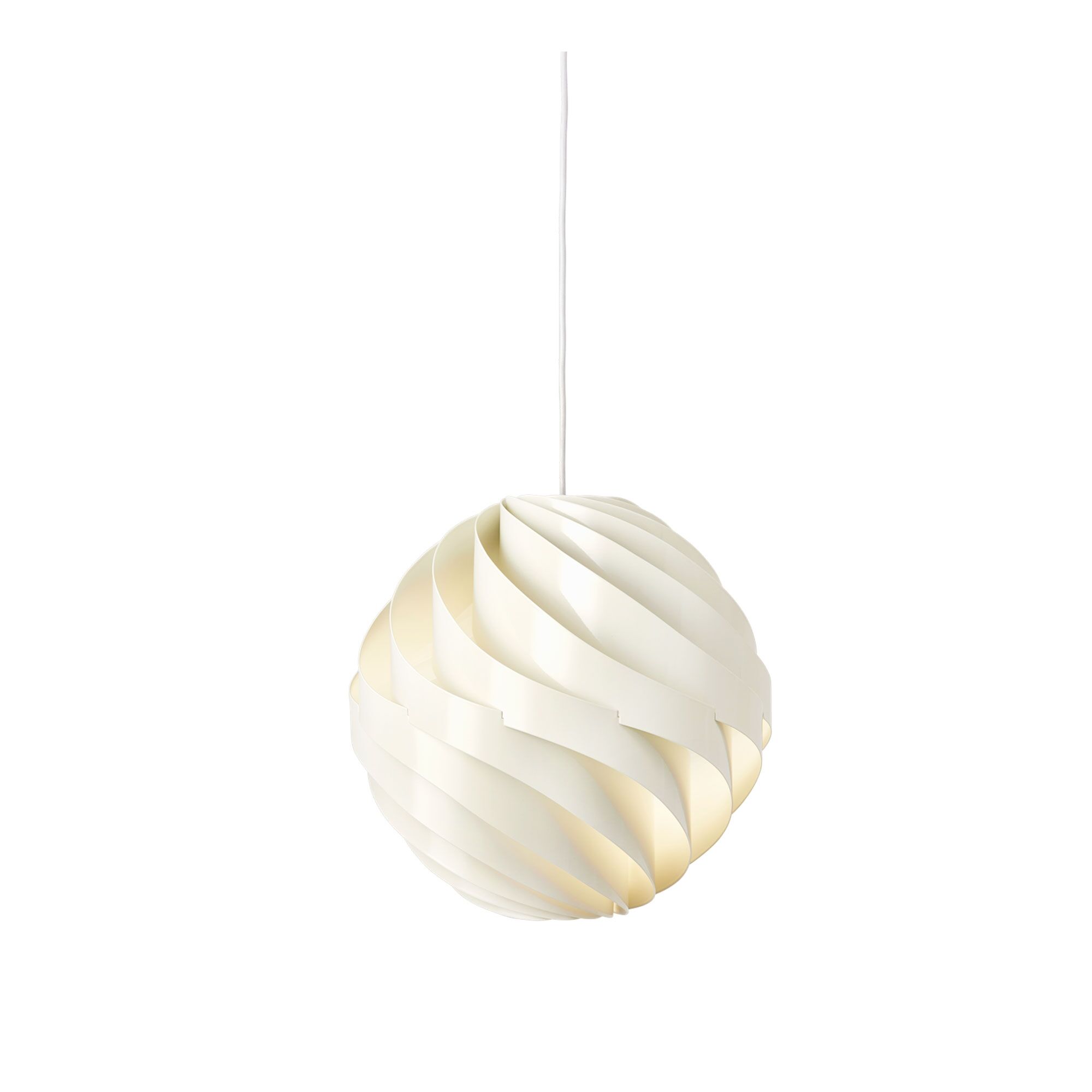 Turbo Taklampa Blank Alabaster Vit Liten