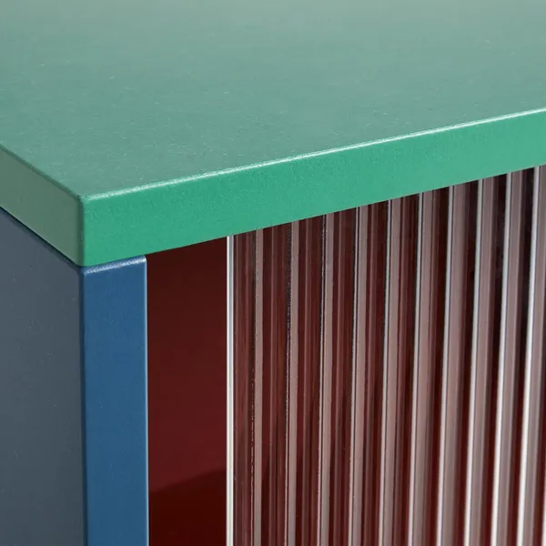 Colour Cabinet Cabinet With Glass Doors High Multicolored