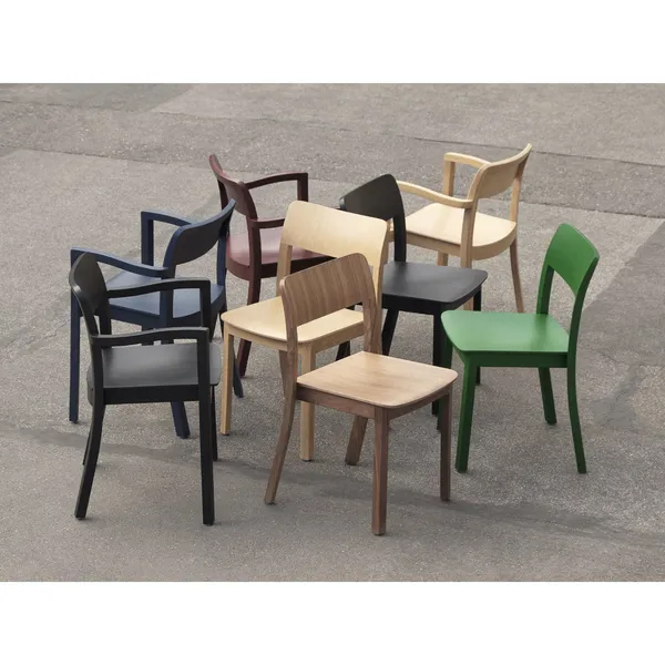 Pastis Dining Chair with Armrest Black