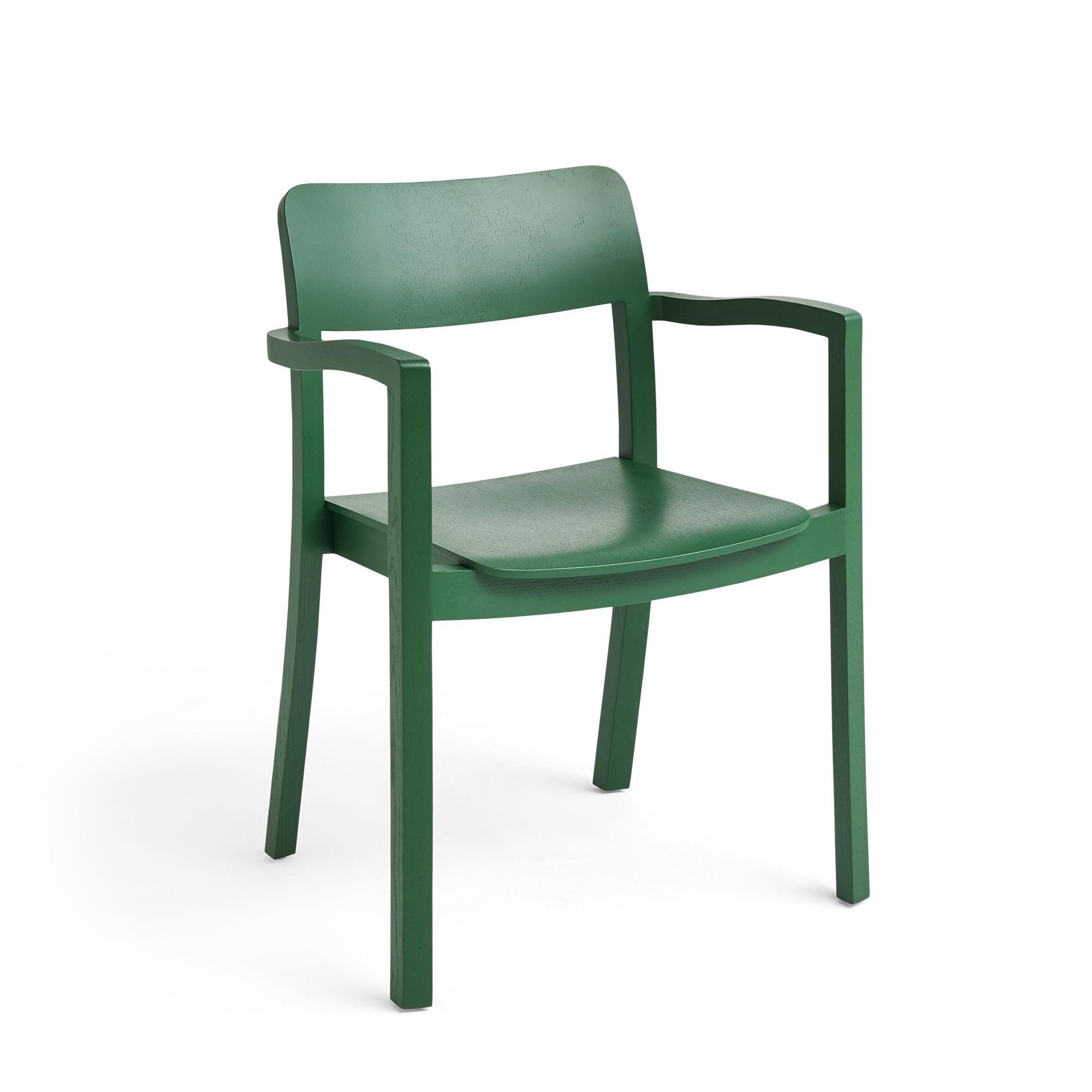 Pastis Chaise de Salle à Manger avec Accoudoirs Vert Pin