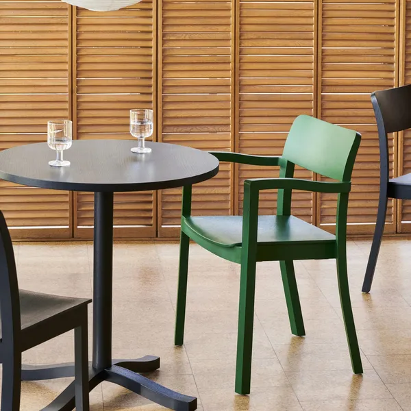 Pastis Dining Chair with Armrests Pine Green