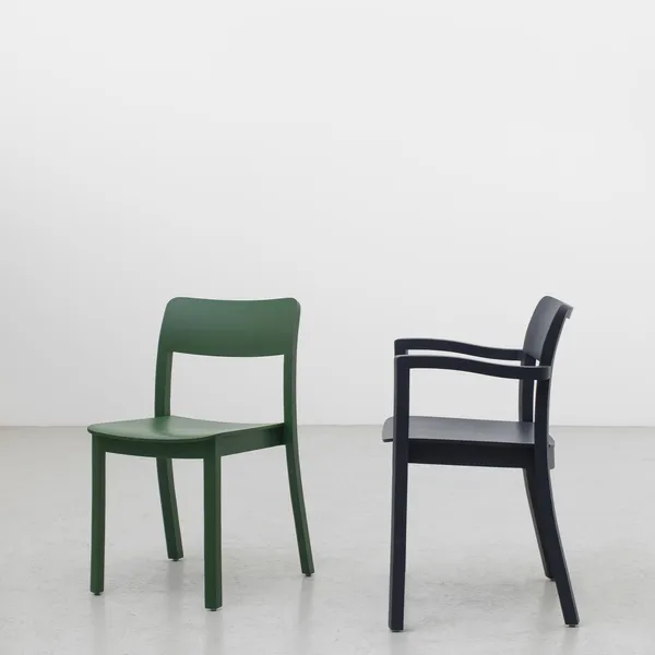 Pastis Dining Chair with Armrests Steel Blue