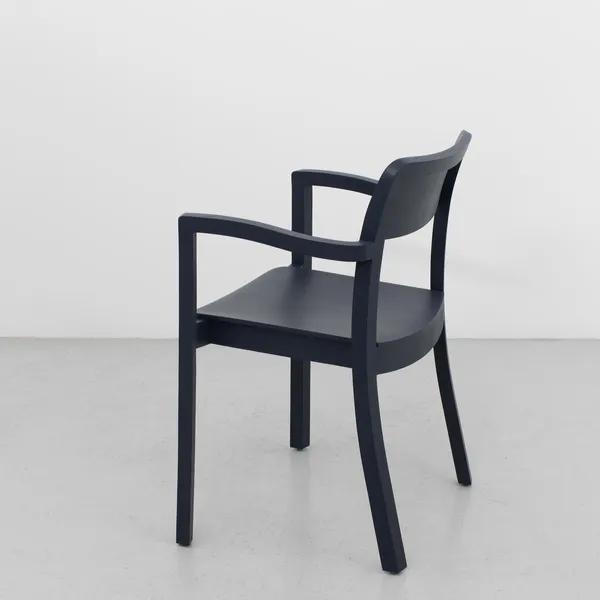 Pastis Dining Chair with Armrests Steel Blue